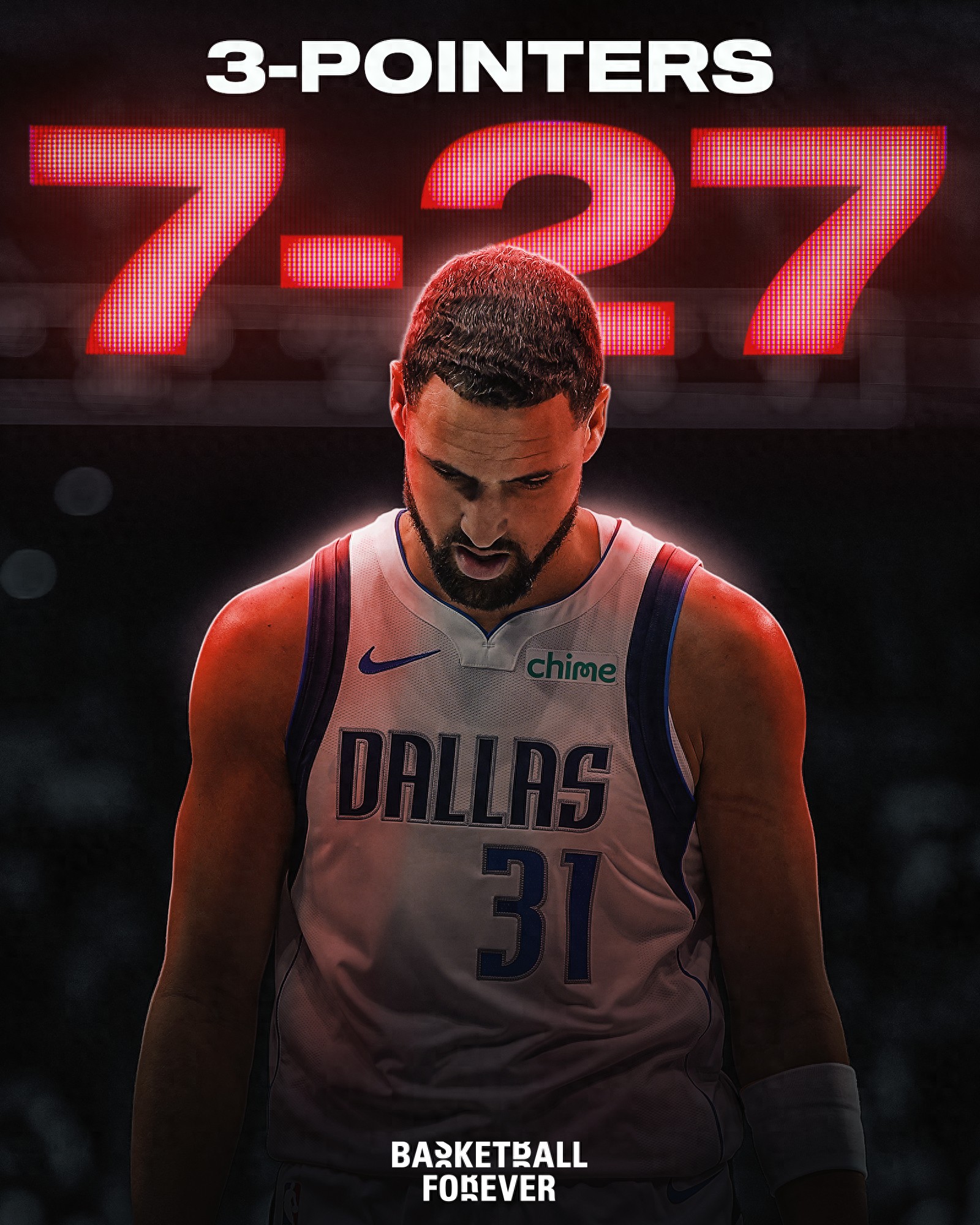 失去信任,克莱-汤普森狂铁开赛至今从未打过关键时刻